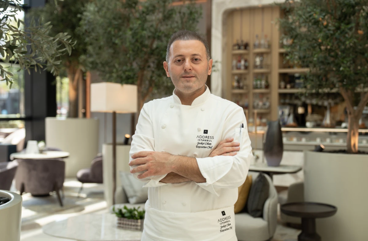 Address Istanbul'un mutfak şefi Executive şef Şevket Cihan oldu.      