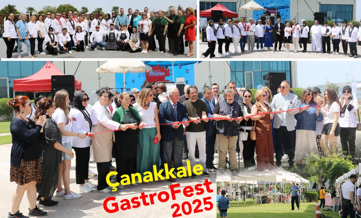 Çanakkale festivalinde  lezzetler ve kültürler buluştu!