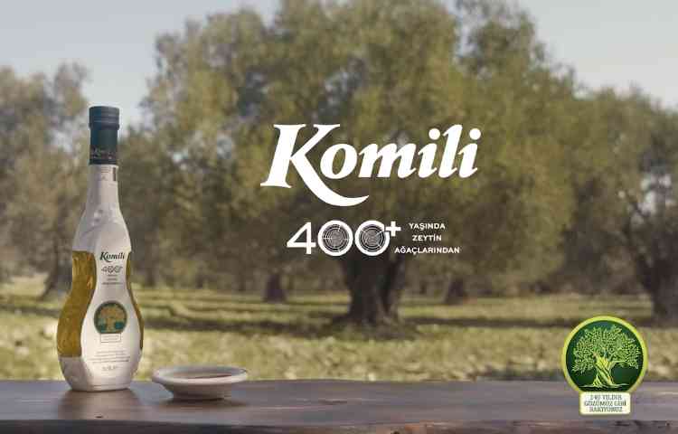 “Komili 400+” Zeytinyağı’nın reklam filmi ve dijital deneyimi yayında!