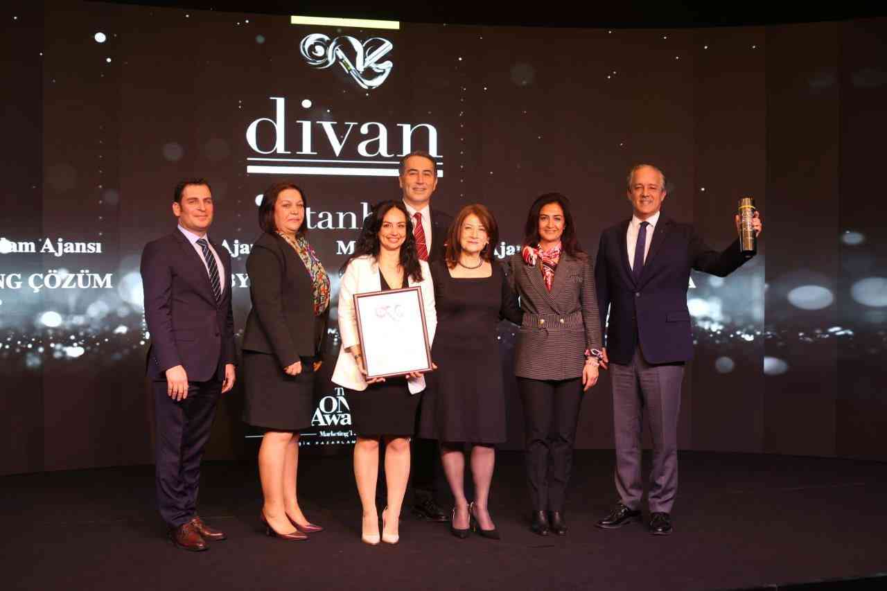 Divan Grubu’na ‘En itibarlı marka’ ödülü!