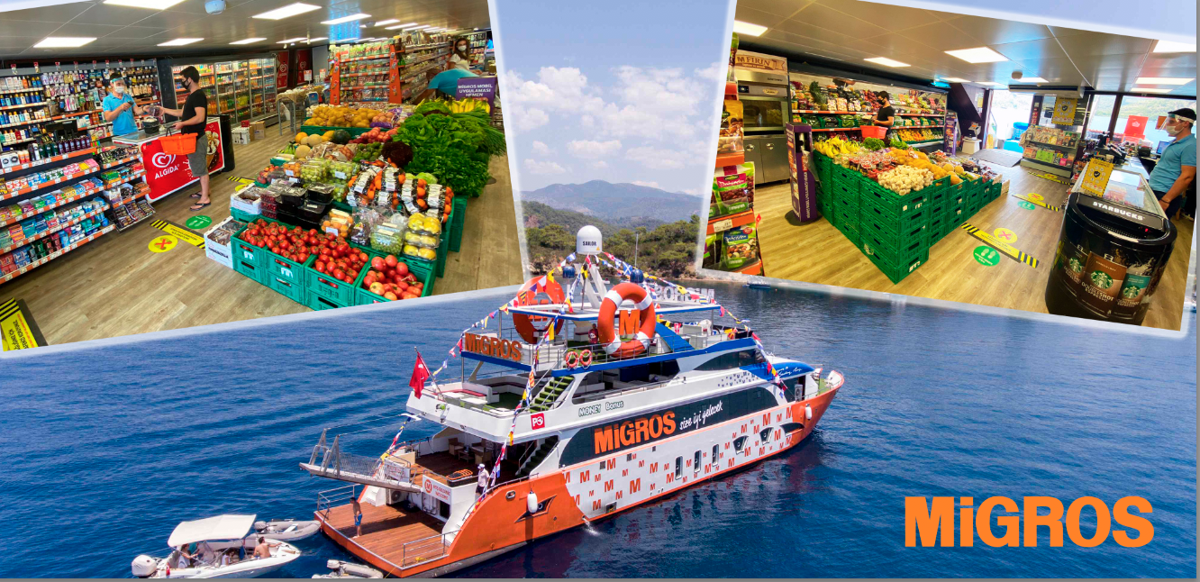 Migros, Tam Donanımlı Yüzen Mağazası