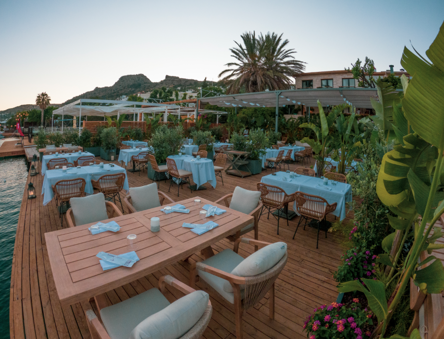 Bodrum’un yeni gözdesi “Gizia Türkbükü Beach & Restaurant”