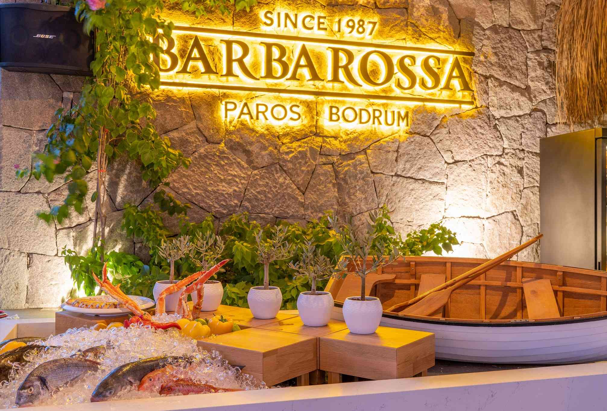 Paros Adası’ndan Bodrum’a uzanan lezzet şöleni  “Barbarossa Restaurant”