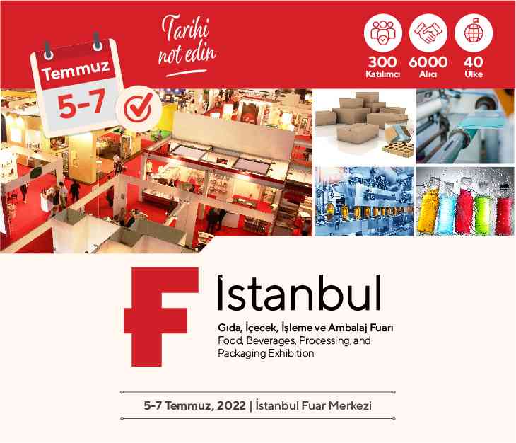 Gıda sektörünün buluşma noktası  F İstanbul'a geri sayım başladı