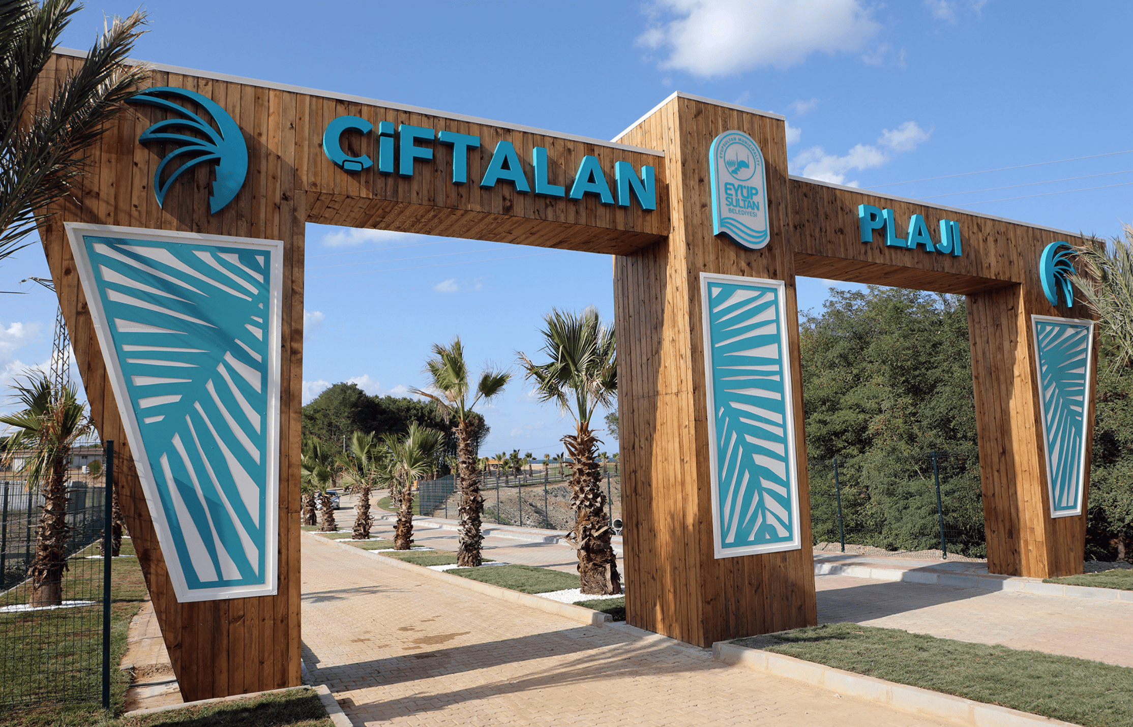 Eyüpsultan'ın artık bir halk plajı var: Çiftalan Plajı