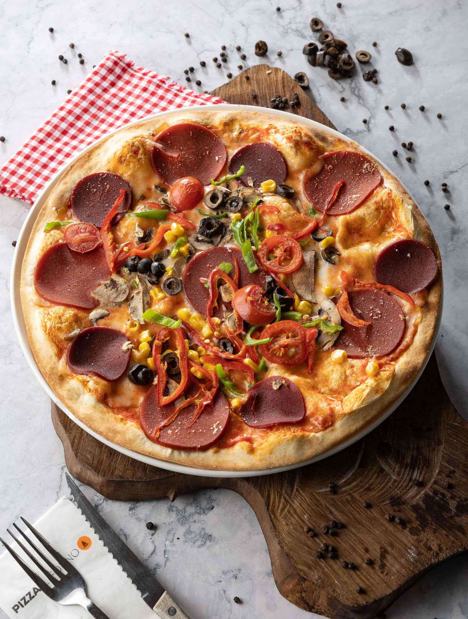 Pizza İl Forno’dan sevilen vegan seçenekleri