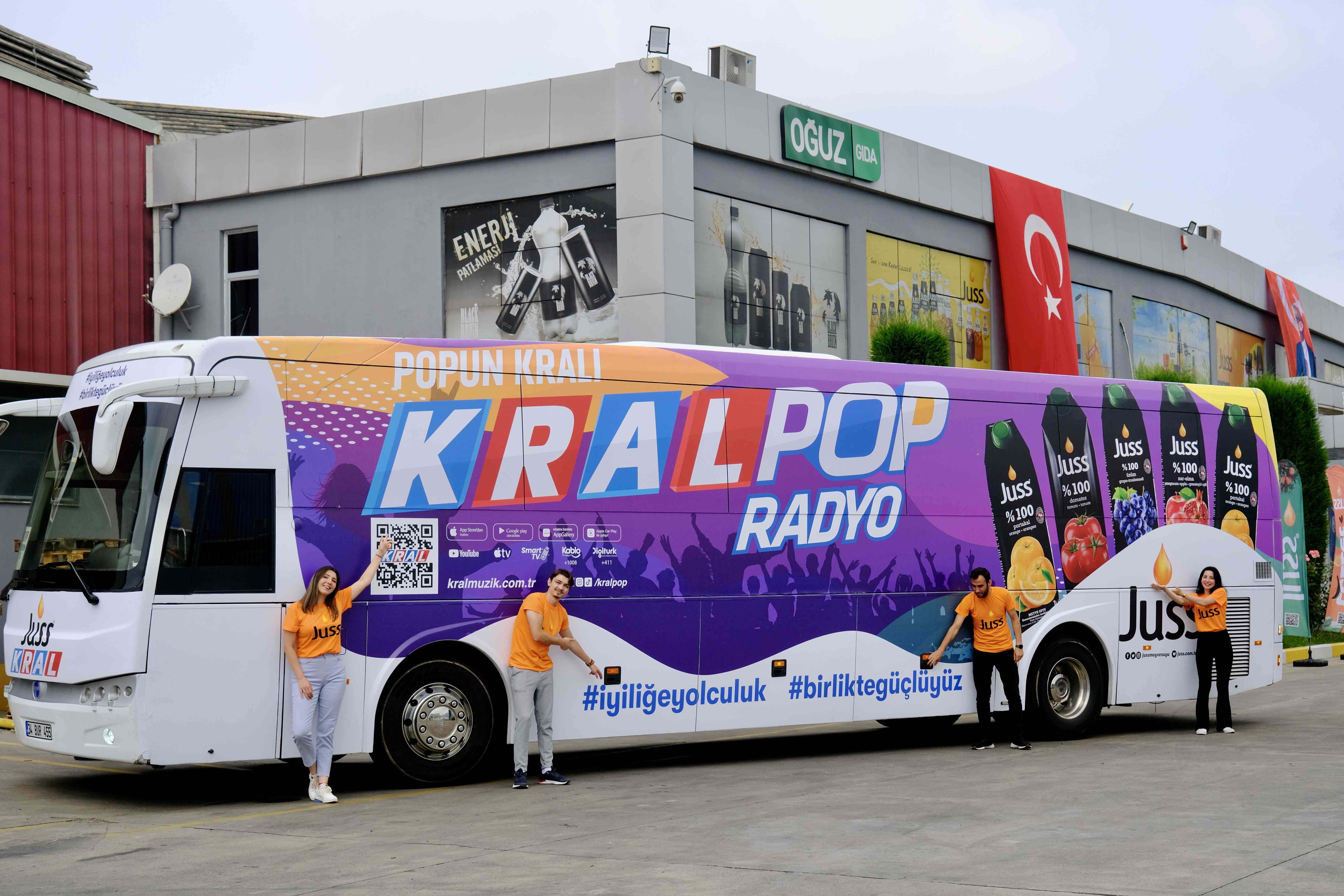 Oğuz Holding, Kral FM ile #iyiliğeyolculuk  sosyal sorumluluk projesini başlattı