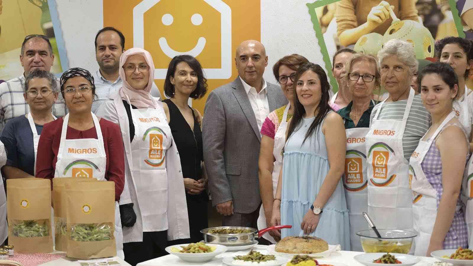 Migros, Coğrafi işaretli ürünü kınalı bamya için mutaf atölyesi düzenledi
