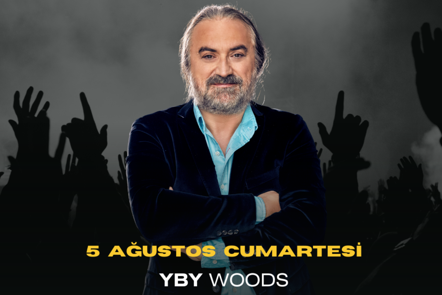 Volkan Konak İstanbul’un En Büyük Sahnesi YBY Woods’ta