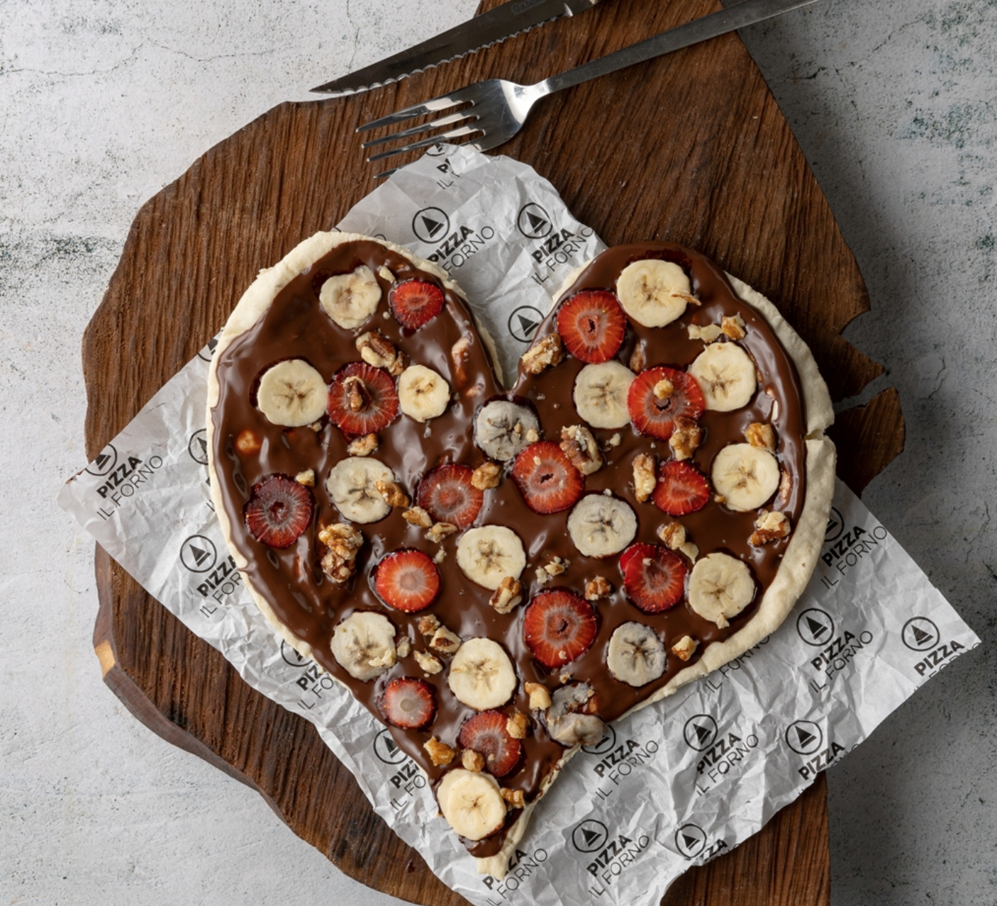 Pizza İl Forno Sevgililer Günün'de AŞK’a geldi