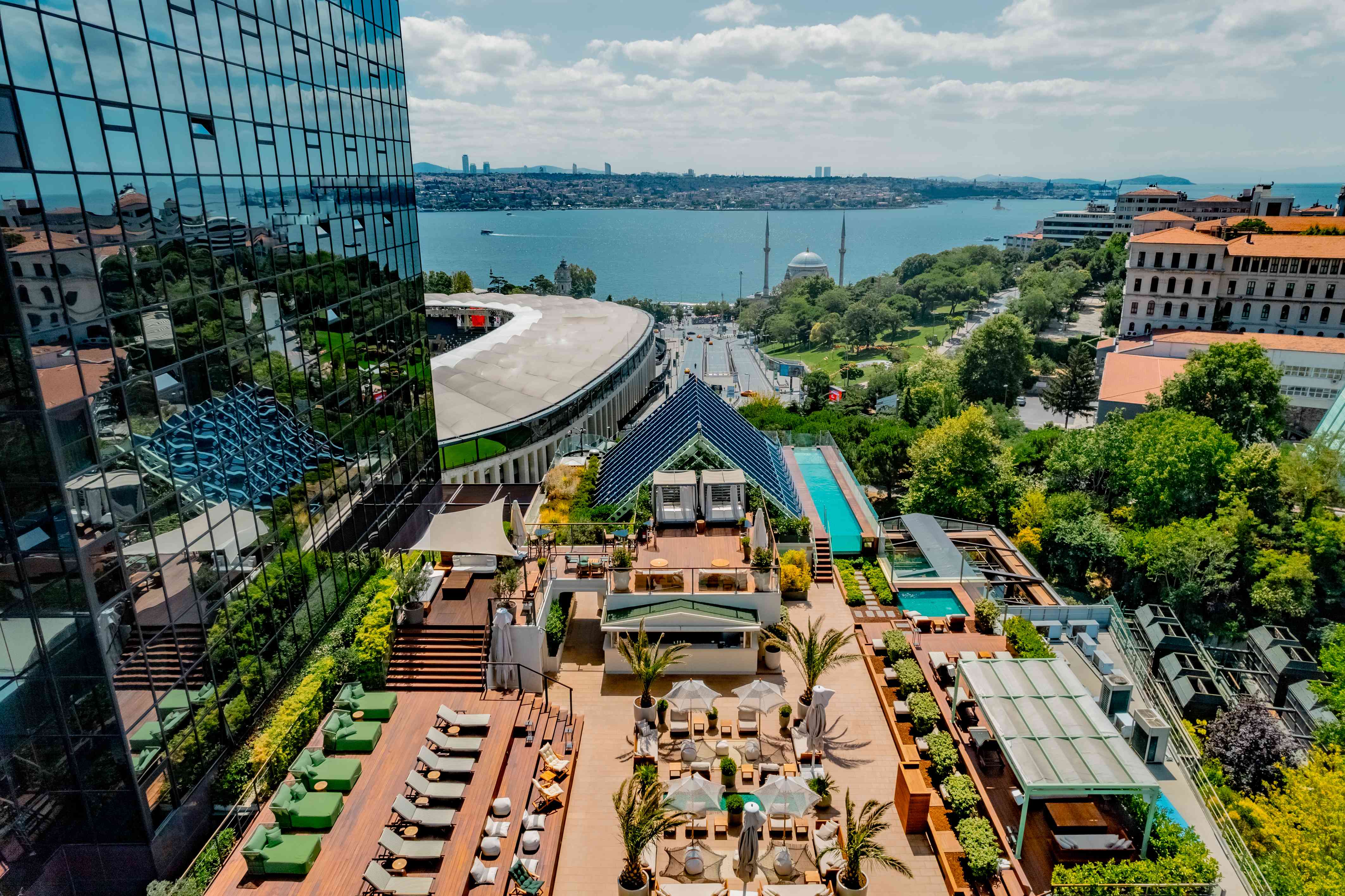 The Roof at The Ritz-Carlton'da tatil deneyimi 