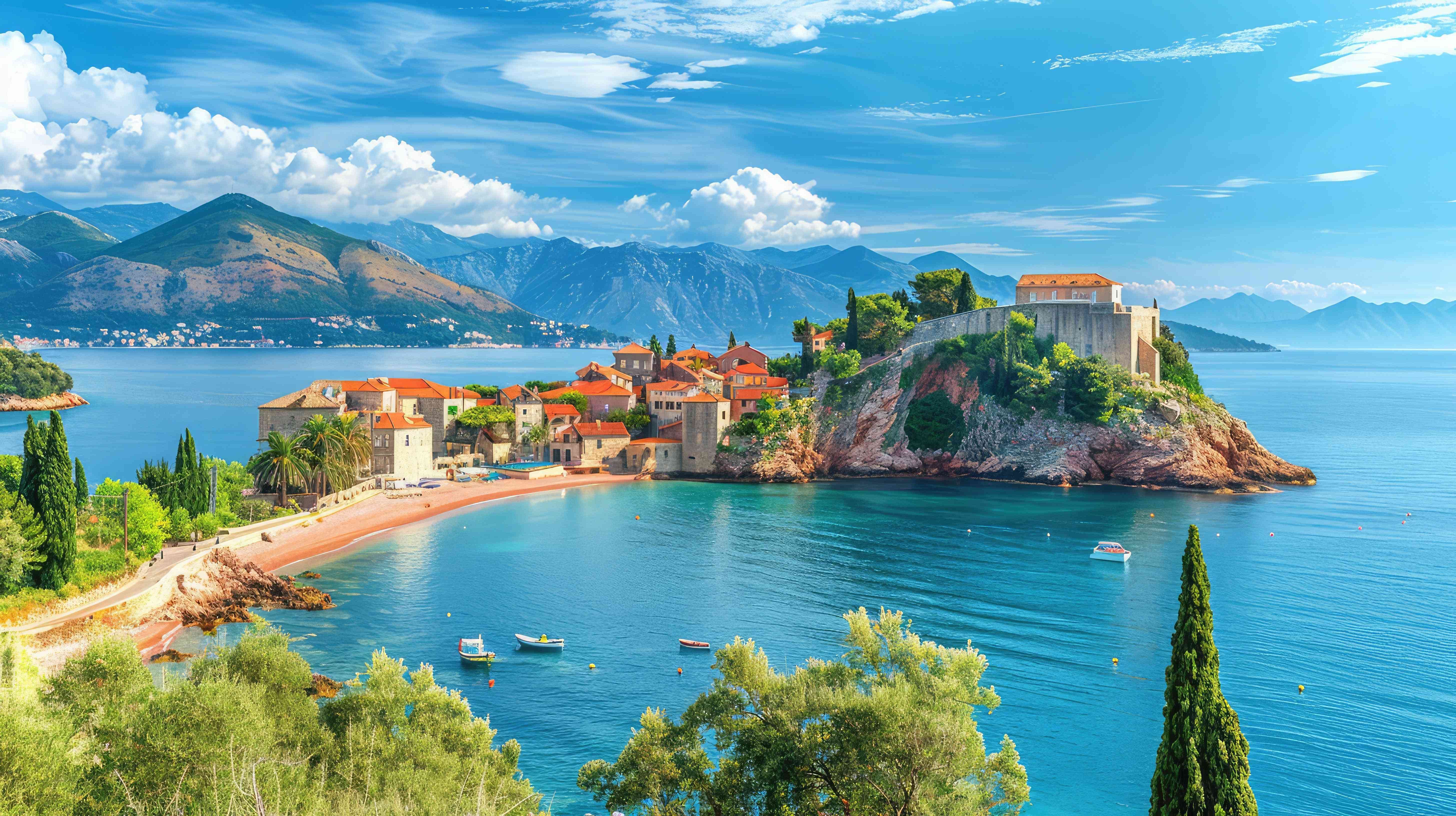 Karadağ’ın favori noktalarından Budva