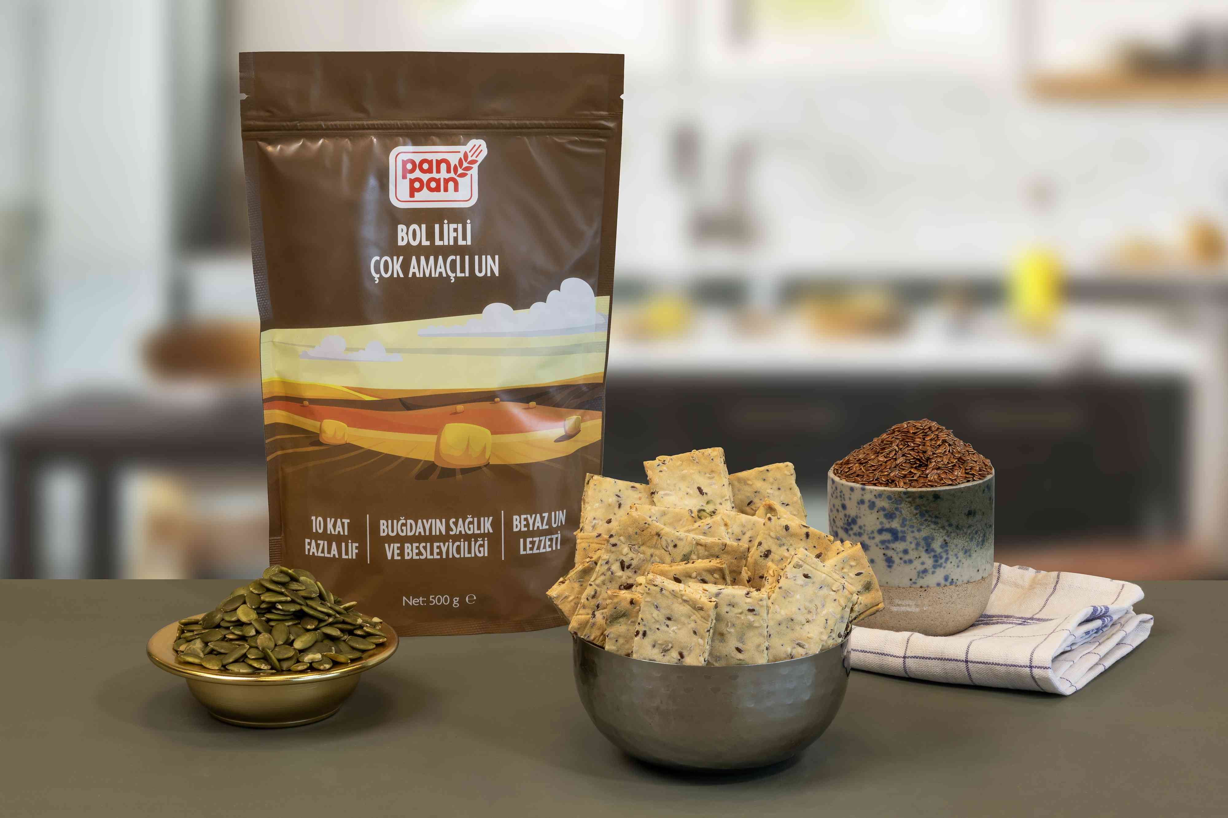 Panpan un ile hem besleyici hem de sağlıklı atıştırmalıklar 