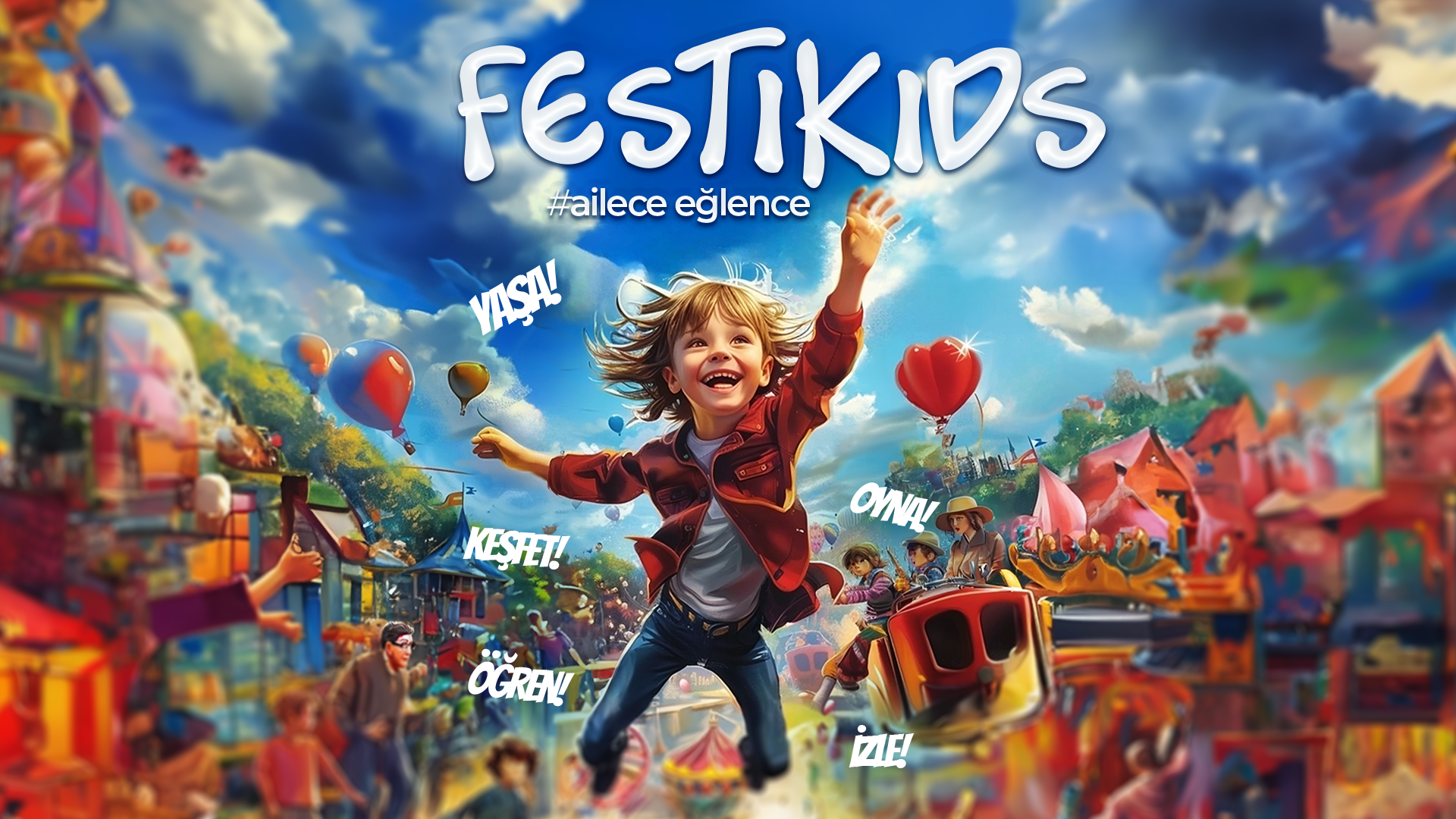 &ldquo;Festikids&rdquo; 21-22 Eyl&uuml;l'de Kadık&ouml;y Tepe Nautilus A&ccedil;ıkhava Etkinlik alanında 