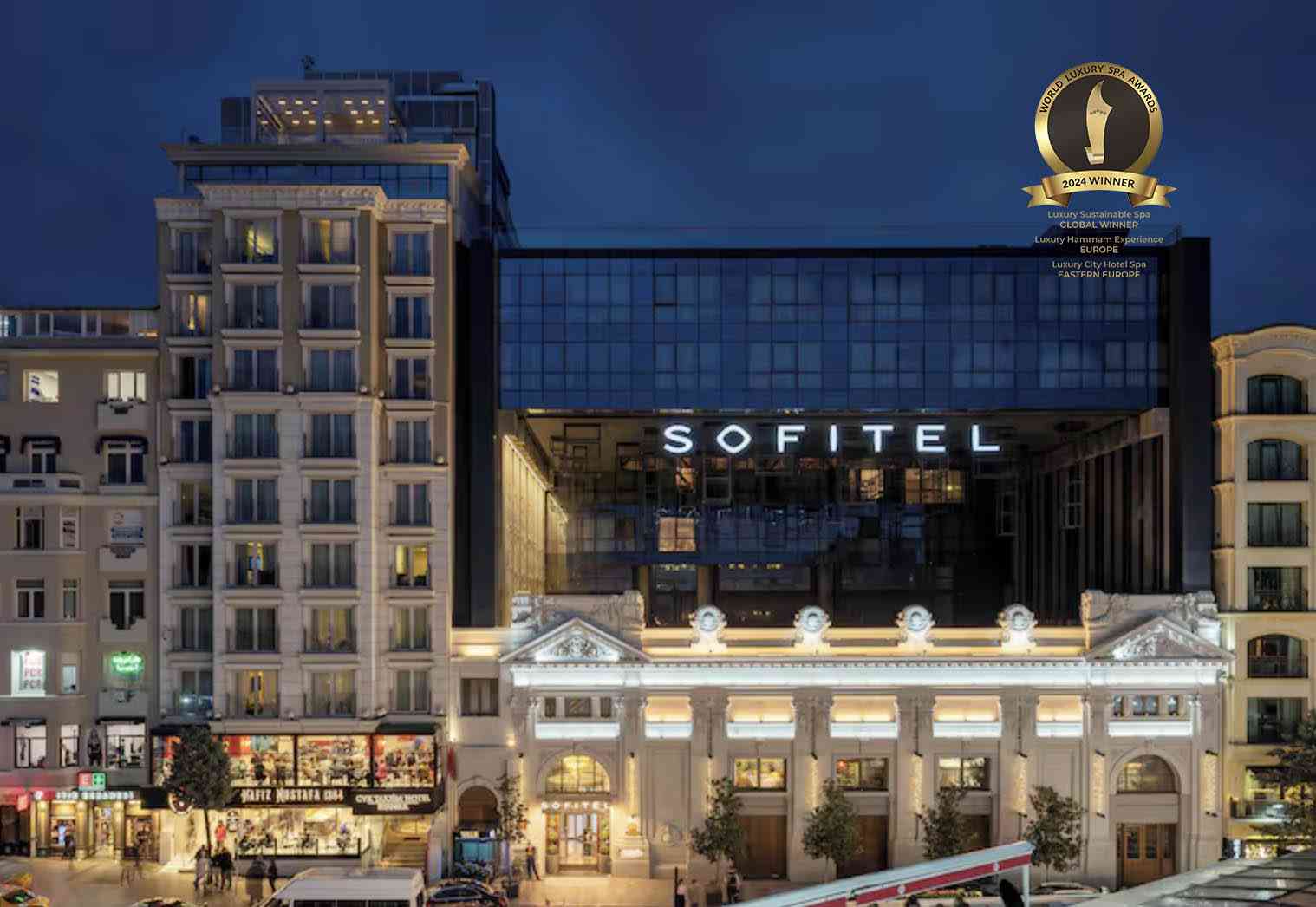 World Luxury Spa Awards&rsquo;dan Sofitel Istanbul Taksim&rsquo;e &ouml;d&uuml;l! 