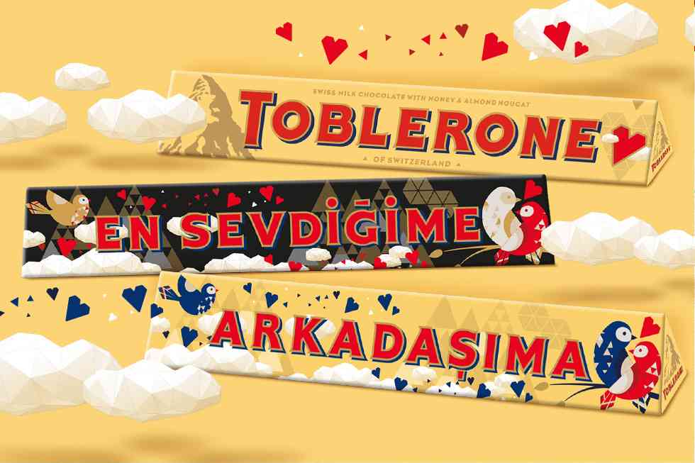 Toblerone&rsquo;dan &lsquo;En Sevdiğime&rsquo;