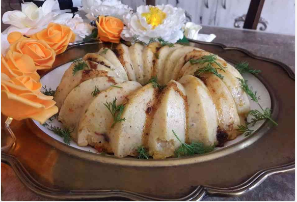Patates P&uuml;reli Fırında Pırasa