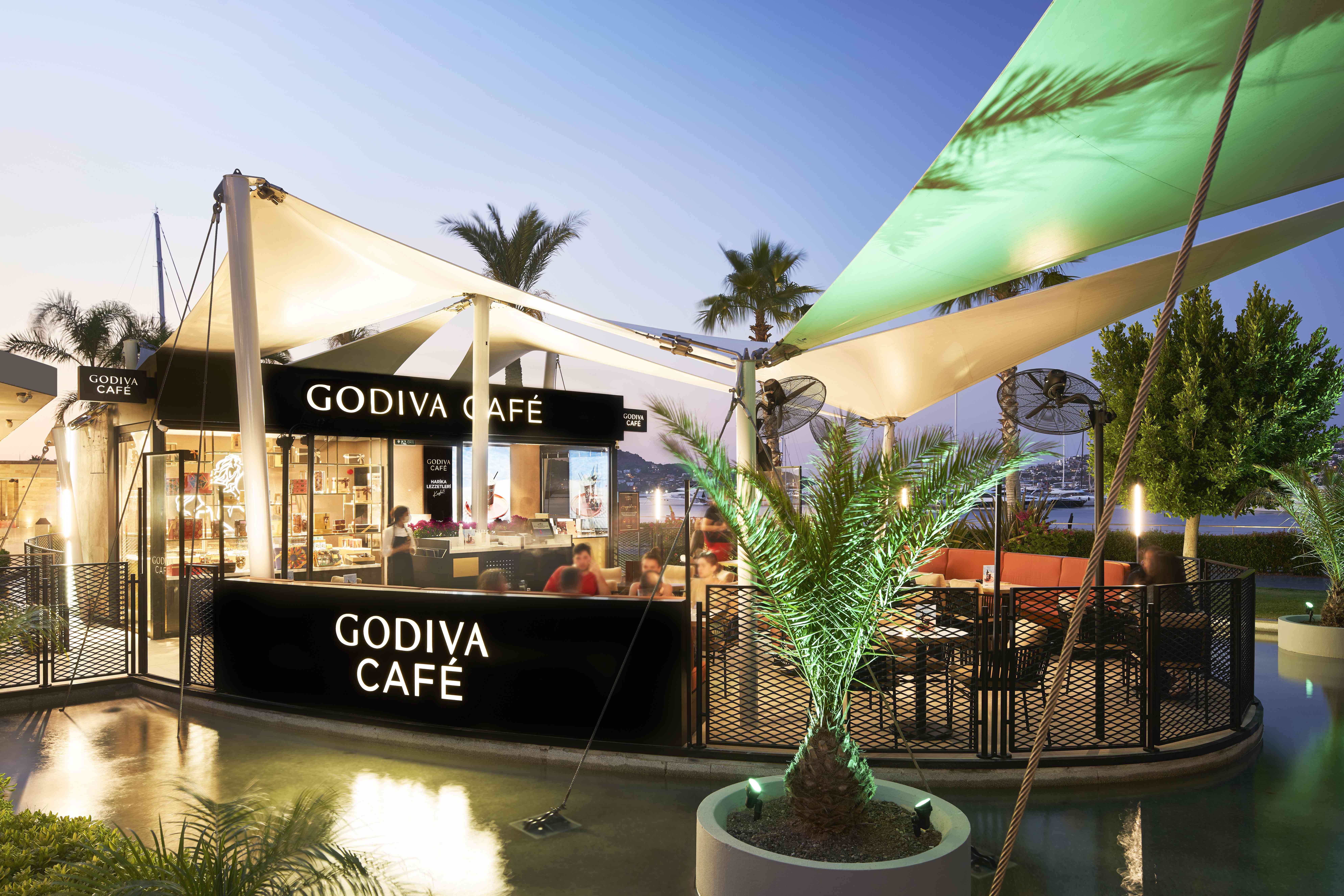 Bodrum'da kafe konseptli Godiva yaza tat katacak...