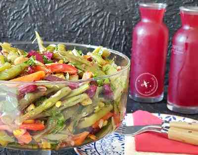 Taze Fasulye Salatası Tarifi