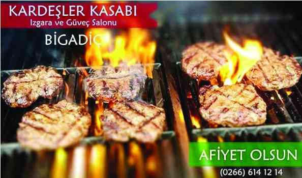 Üçü bir arada: Kardeşler  Kasap, Izgara ve Güveç Salonu