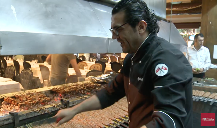 Bedri Usta'dan kebap şov.